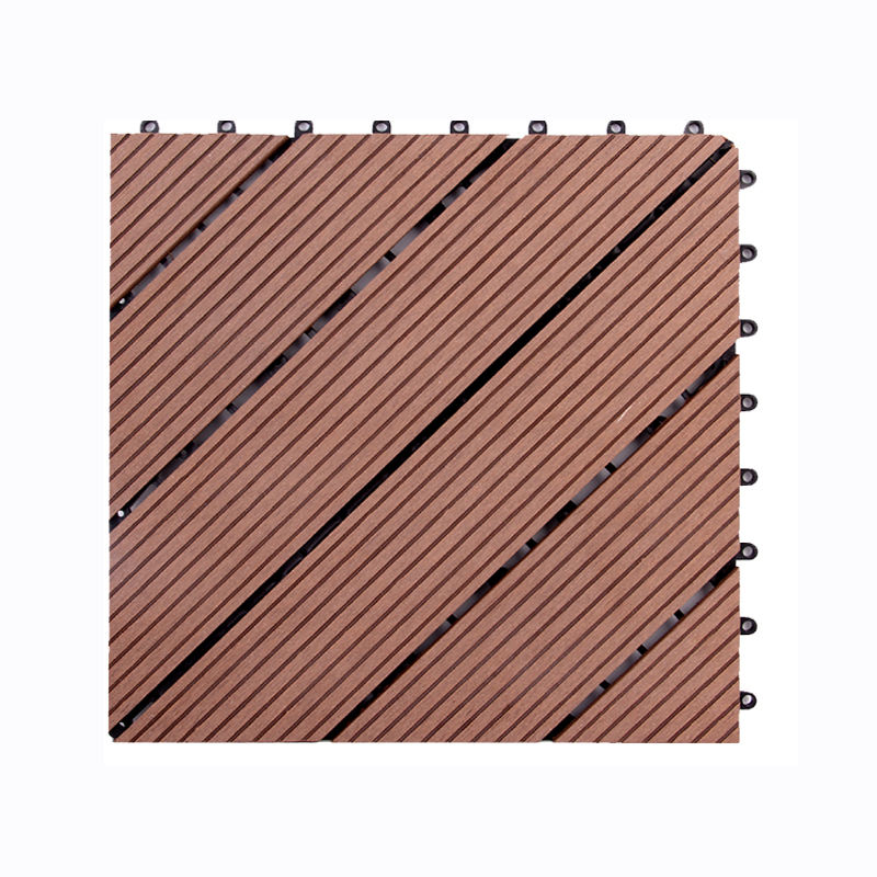 Деревянные пластиковые композитные WPC украшая плитки спроектированный орнамент сада настила