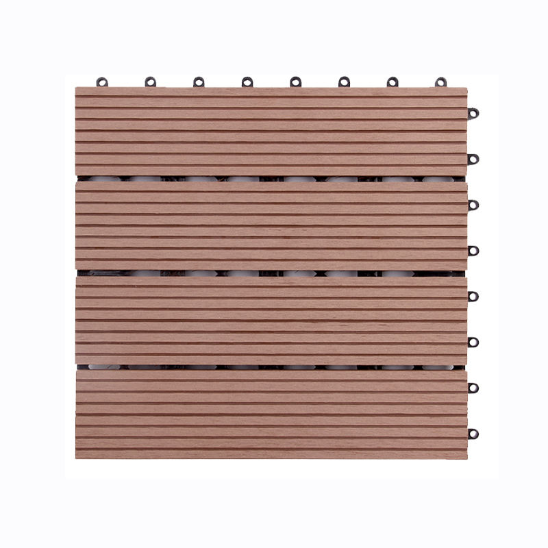 Деревянные пластиковые композитные WPC украшая плитки спроектированный орнамент сада настила
